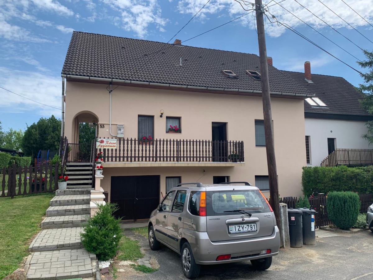 Nagcsalados Rozsa Apartman Balatonlelle Buitenkant foto